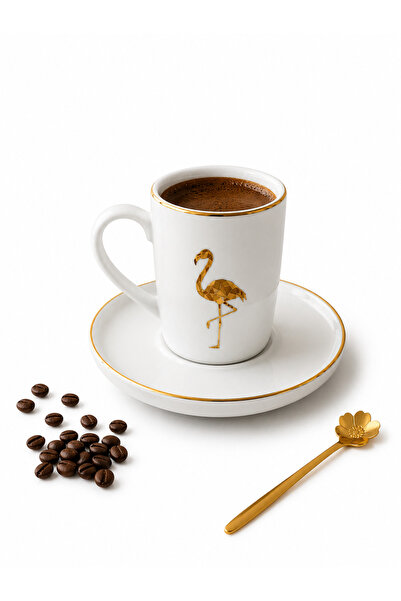 PİAURA Coffee Cup Set for 6 People, Coffee Cup Set