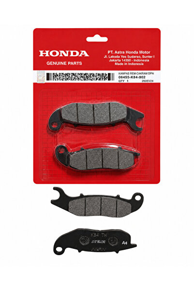 MOTORKİT MK HONDA PCX ORJİNAL ÖN DİSK FREN BALATA TAKIMI PCX 2021 / 2022 / 20...