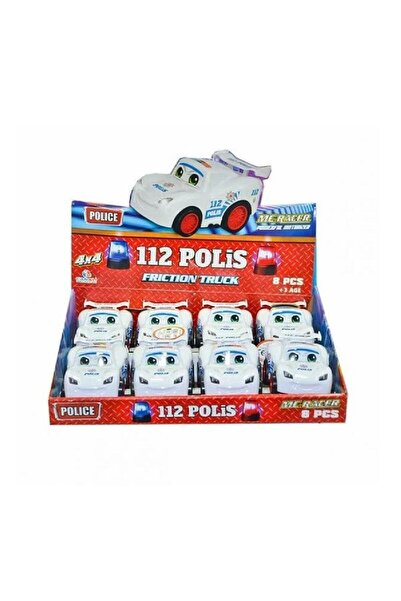 Can Ali Toys Can Ali 1455-1 112 Police Car Single