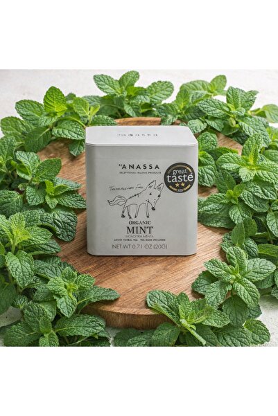 Herbal Βιολογική Μέντα (Μεταλλικό Κουτί)
