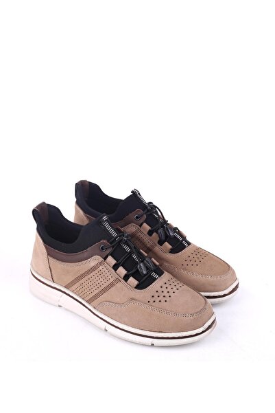 Papuçsepeti Shoe Basket 4705 Men's Anatomical Sole Genuine Leather Casual Shoes