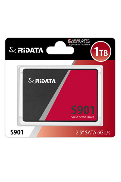 ridata SSD 2.5 SATA 1TB S901, Viteza 550 MB/s, pentru Gaming, Laptop, Backup ...