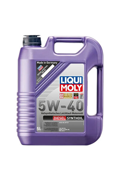 Liqui Moly Ulei de motor Diesel Synthoil 5W40 5L