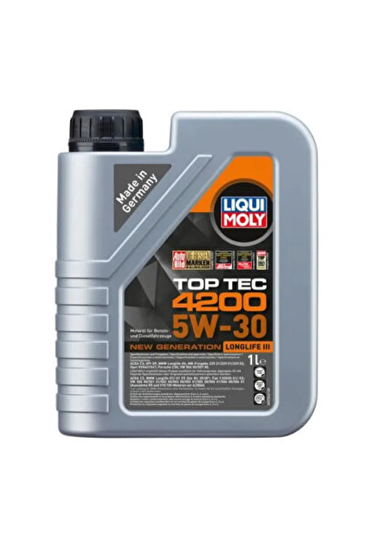 Liqui Moly Моторно масло Top Tec Longlife III 4200 5W30 1L