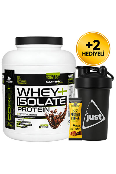 Mustang Nutrition مسحوق بروتين مصل اللبن المعزول من سلسلة كور+، 1800 جرام، 60...