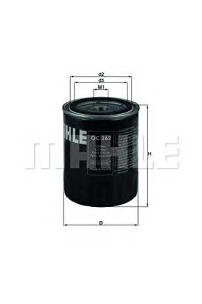 Mahle Original Filtru de ulei OC 262