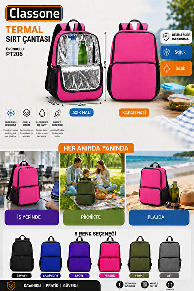 Classone Xyz Series Pt206 Backpack - Pink