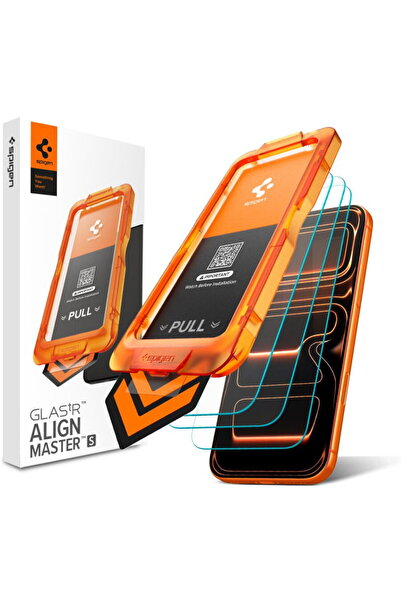 Spigen Folie pentru iPhone 17 Pro Max (set 3) - Glas.TR Align Master Slim - T...