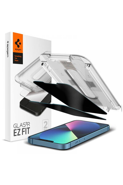 Spigen Folie de protecție ecran EZ FIT pentru Apple iPhone 13 / Apple iPhone ...