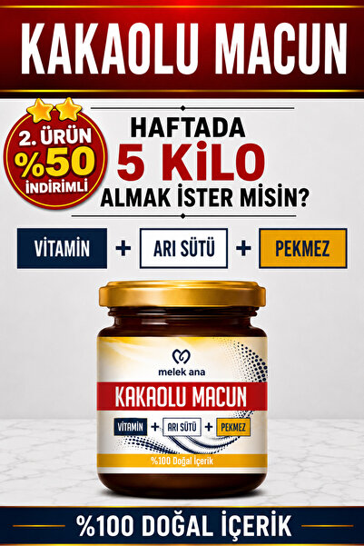 Melek Ana İştah açıcı arı sütü Bal vitamin kakao vitamin Kakaolu Macun kilo.a...