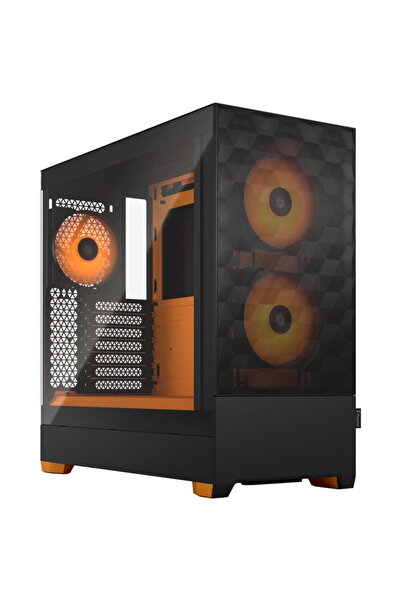 Fractal Design Pop Air RGB TG Tower Case Orange