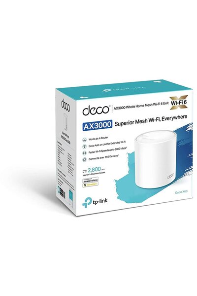 TP-LINK Deco X60 - v2 - Router wireless - 802.11a/b/g/n/ac/ax