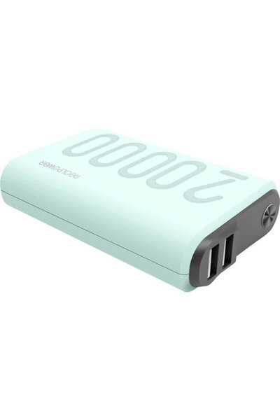 realpower PB-20000 PD+ 20.000 mAh 18W light blue