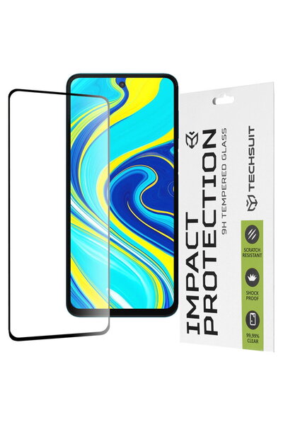 Techsuit Защитно фолио за Xiaomi Redmi Note 9S / Note 9 Pro / Note 9 Pro Max ...