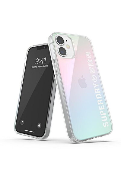 SUPERDRY Husă transparentă Snap pentru iPhone 12 mini, cu gradient 42598