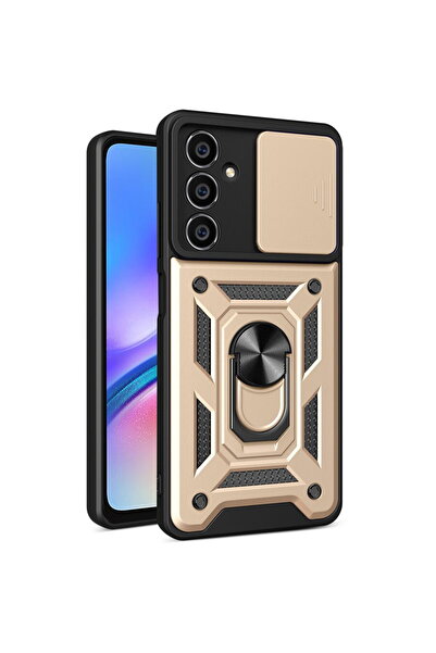 Techsuit Husă pentru Samsung Galaxy A05s - Seria CamShield - Auriu