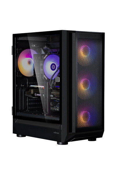 Zalman i6 Negru, ventilator RGB x4 T/G