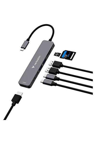 Verbatim 32158, 100 W, USB-C, Gri