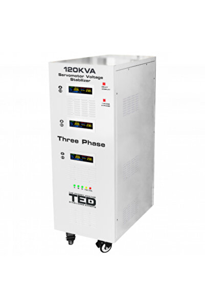 TED Electric Stabilizator retea maxim 120KVA-SVC cu servomotor trifazat-trifa...