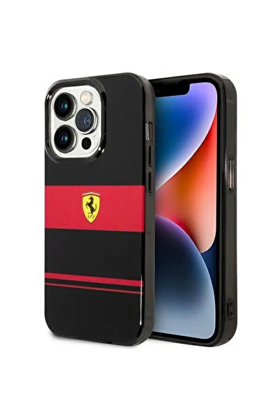 Ferrari FEHMP14LUCOK iPhone 14 Pro 6.1 "   negru/negru carcasă rigidă IM...
