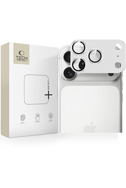 Tech-Protect Capac Camera Tech Protect Camfull Fit Plus iPhone 17 Pro Max Silver