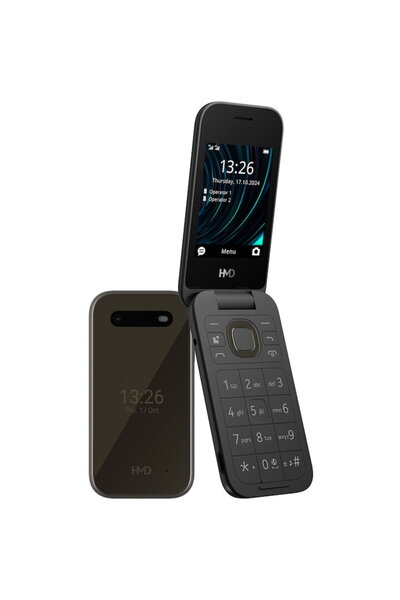 Hmd 2660 Flip 4G, Dual SIM, Negru