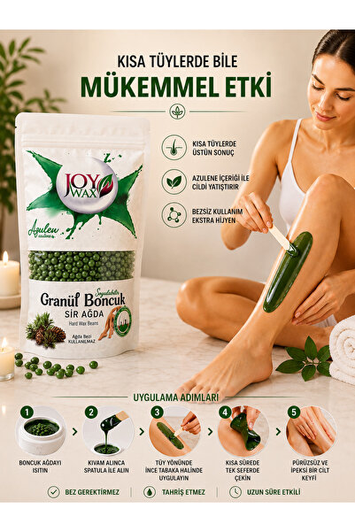 JOYWAX : Granül Bocuk Soyulanabilir Sir Ağda Azulen 250gr