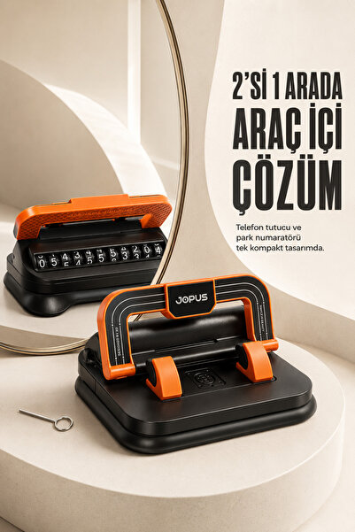 Jopus Katlanabilir Telefon Standı Numaratörlü 360° Dönebilen Kaymaz Taban Tab...