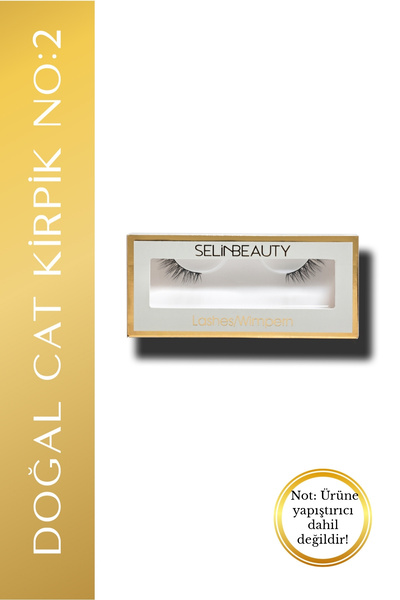 SELİNBEAUTY Doğal Cat Kirpik NO.2