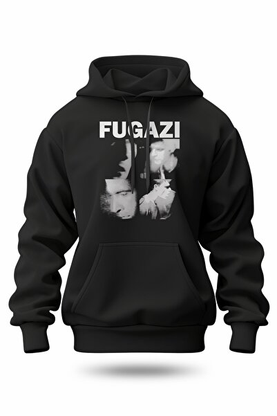 buzagi tasarım ürünleri سويت شيرت بقلنسوة للجنسين بطباعة رقمية من فوجازي