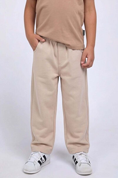 Cigit Pantaloni largi 2-10 ani Bej