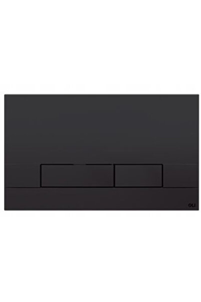 OEM Buton WC, OLI, Compatibil cu KOŁO SLIM, SLIM 2, Negru mat, 23x15cm, Tehno...