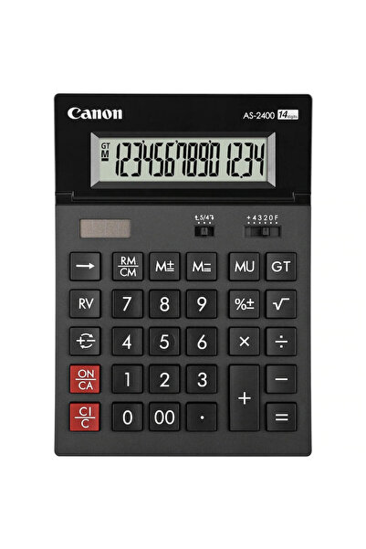 Canon Calculator de birou AS-2400 (Negru)