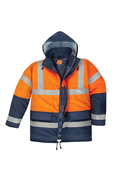 İŞMONT معطف NORTHER HI-VIS ذو اللونين