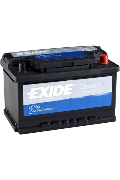 EXIDE Baterie auto clasică 65Ah 12V EC652
