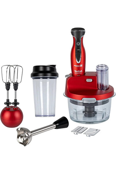 TEFAL Powelix Teknolojisine Sahip Ultra Keskin 4 Bıçaklı Cam Hazneli Premium ...