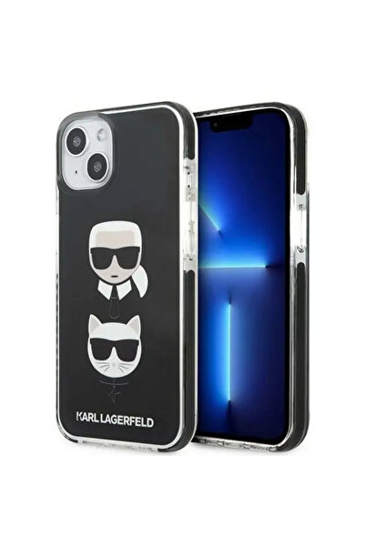 Karl Lagerfeld KLHCP13MTPE2TK iPhone 13 6,1" hardcase Negru/black Karl&Choupe...
