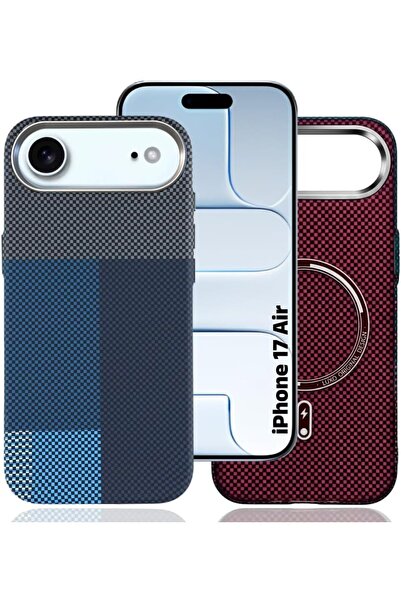 CROWNYX Magnetic Case for iPhone 17 Air, Compatible With Wireless Charging, U...