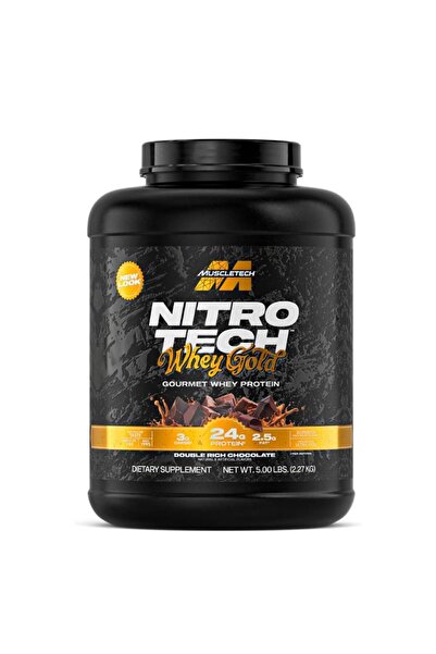 MUSCLETECH Nitro-Tech 100% Whey Gold Protein Formula with Peptides & Isolate,...