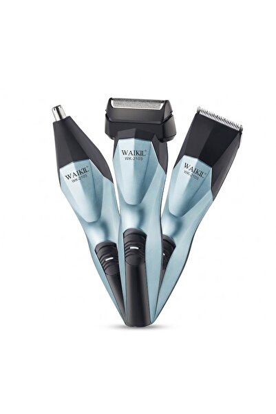 Primo Plus طقم حلاقة متعدد الوظائف لاسلكي WK-2103، ماكينة حلاقة 3 في 1، أداة ...