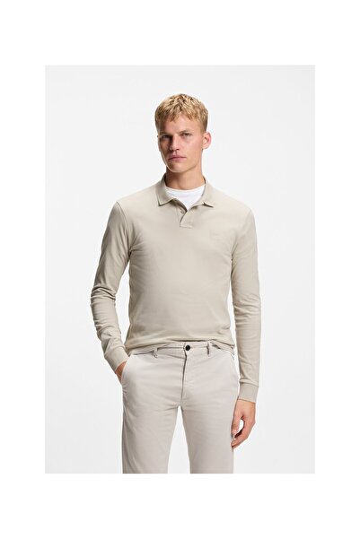 BOSS Streç Pamuk Pike Slim Fit Polo Yaka Tişört
