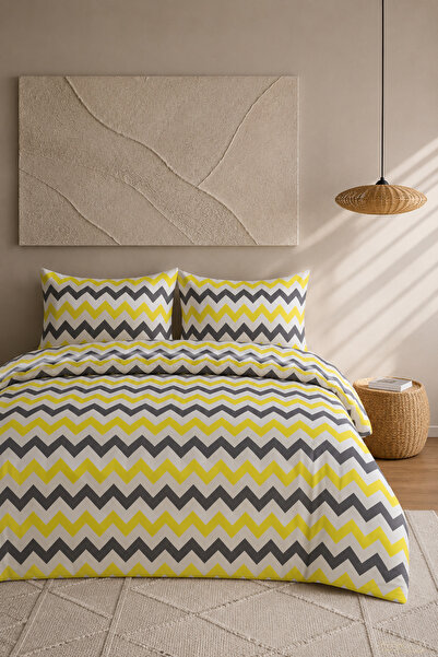 Boreas Home Вива Памучен Еластичен Комплект Двоен Плик за Плик за Постелка 20...