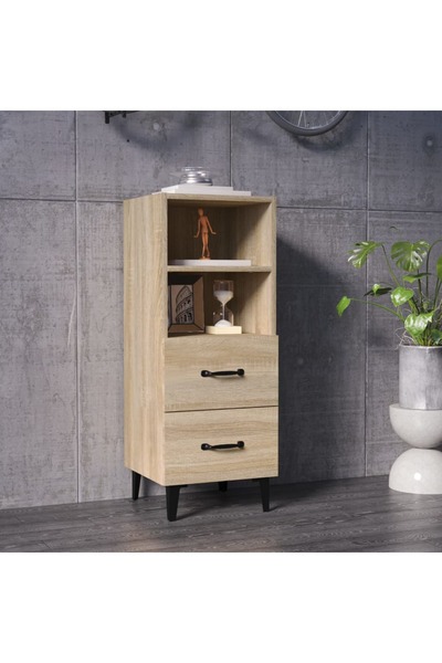 Concept Servantă, stejar sonoma, 34,5x34x90 cm, lemn compozit