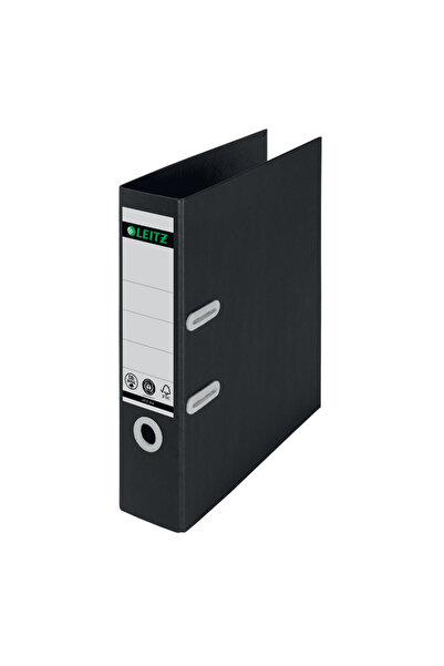 Leitz Biblioraft 180° Reciclează plastic reciclat A4 80 mm negru