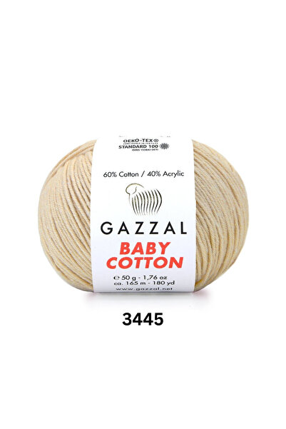 Gazzal Baby Cotton El Örgü İpi - Amigurumi İpi - 50gr