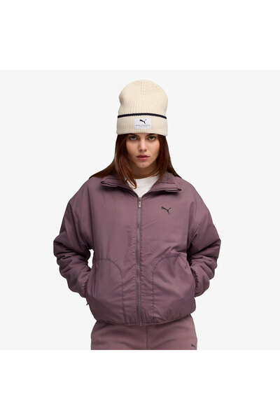 Puma Reversible Kadın Mor Ceket