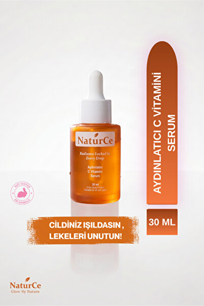 Naturce C Vitamini Serum Leke Karşıtı Aydınlatıcı Ferulik Asit İçerikli Kolaj...