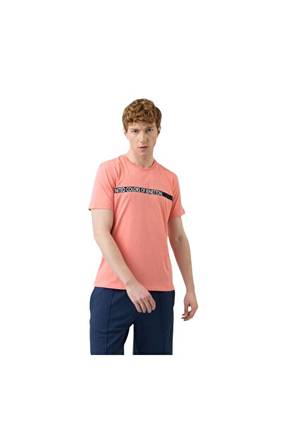 Benetton Brand Written Men's T-Shirt