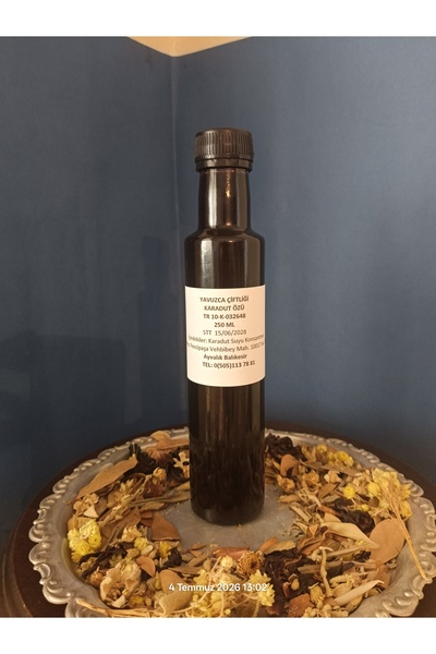 Yavuz El Yapımı Doğal Fermente Karadut Özü 250 ml Cam Şişe