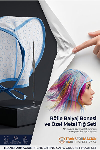Transformacion Pratik Kullan-At Röfle Balyaj Bonesi ve Özel Metal Tığ Seti – ...